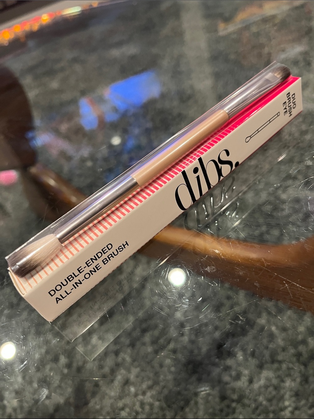 Dibs Double-Ended All-In-One Makeup Brush